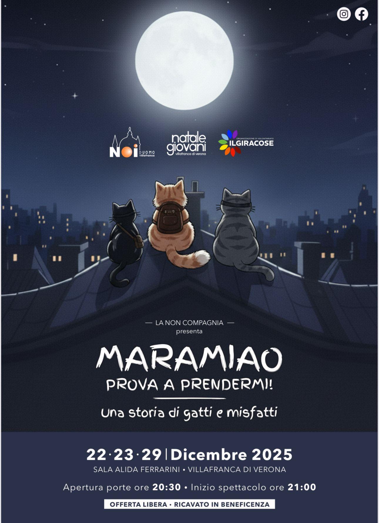 NATALE GIOVANI 2025 22-23-29 Dicembre Teatro Alida Ferrarini – Villafranca di Verona