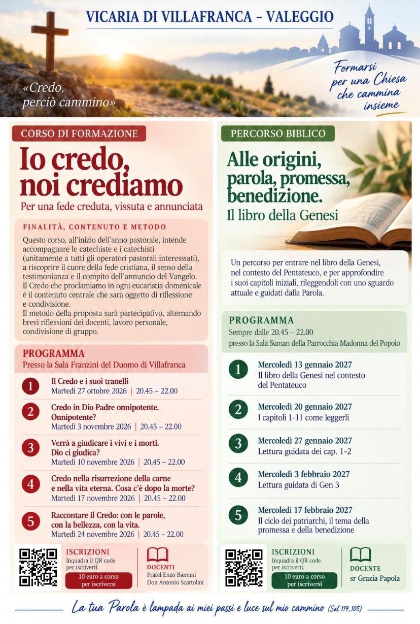 INCONTRI FORMATIVI PER …